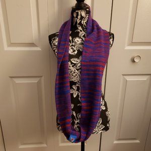 Beautiful New York Rangers Colorblend Infinity Scarf - Blue- Like New